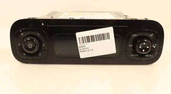 Fiat Panda III Radio/GPS head unit trim 735537558