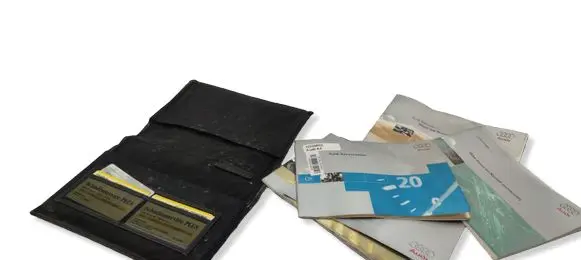 Audi A4 S4 B5 8D Owners service history hand book 