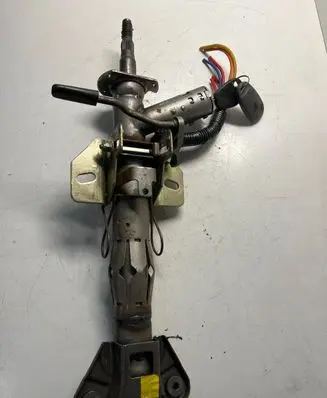 Steering wheel axle set