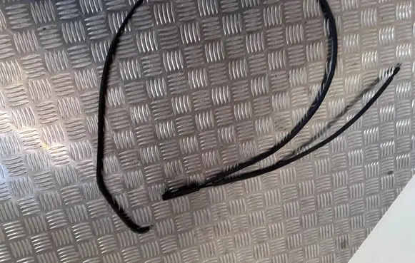 BMW 3 F30 F35 F31 Engine bonnet/hood lock release cable 7411315