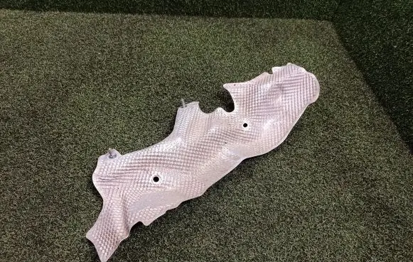 Heat shield in engine bay