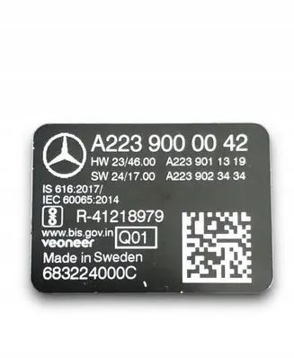 Mercedes-Benz S W223 Windshield/windscreen camera A2239000042