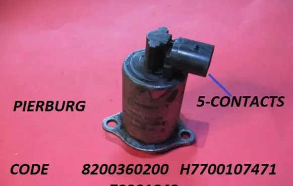 Volvo S40, V40 EGR valve 8200360200 H7700107471