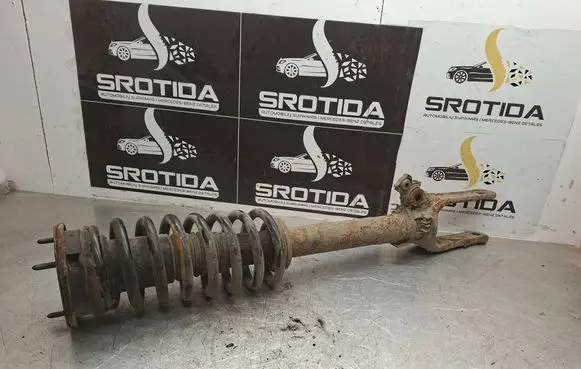 Front shock absorber with coil spring