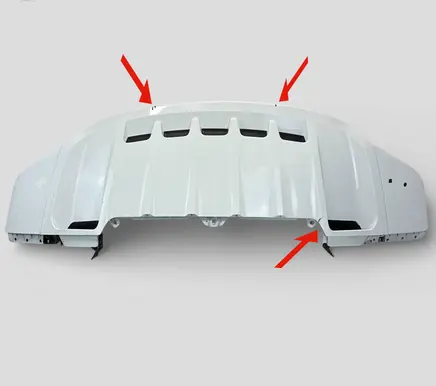 Porsche Cayenne (92A) Front bumper lip 7P5807061J 95850510020G2X 95850510020