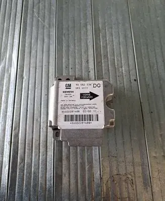 Opel Zafira A Airbag control unit/module 90582536 1923594 DGS0228148S