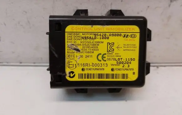 Hyundai Tucson TL Immobilizer control unit/module 116RI000313