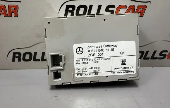 Mercedes-Benz CLS C219 Gateway control module A2115407145