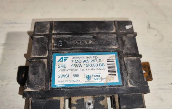 Ford Galaxy Comfort/convenience module 7m0962257f 5wk4555 95vw15k600bb
