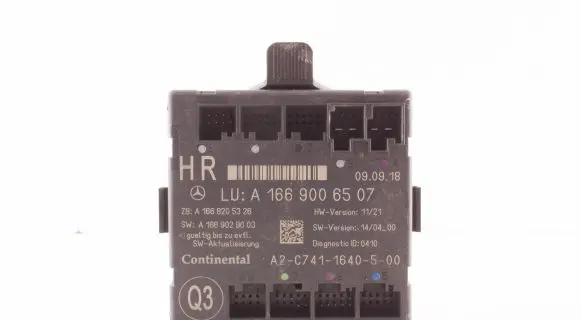 Mercedes-Benz GL X166 Door control unit/module A1669006507 A1668205326 A1669029003