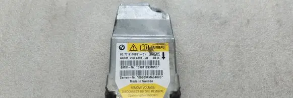 BMW 5 E60 E61 Airbag control unit/module 65779118931