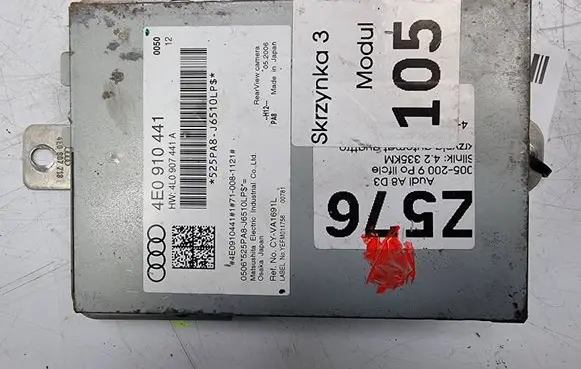 Audi A8 S8 D3 4E Camera control unit module 4E0910441 KAMERY COFANIA