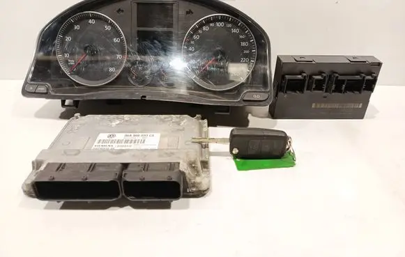 Volkswagen Golf V Engine ECU kit and lock set 1K0959433AK 1K0920861L 06A906033CA