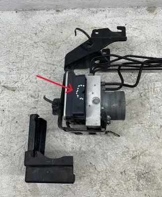 Opel Corsa F ABS control unit/module 9837686180