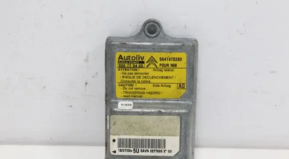 Citroen Xsara Picasso Airbag control unit/module 9641478280 550775400