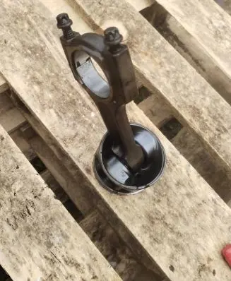 BMW 5 E60 E61 Piston with connecting rod 11257792745