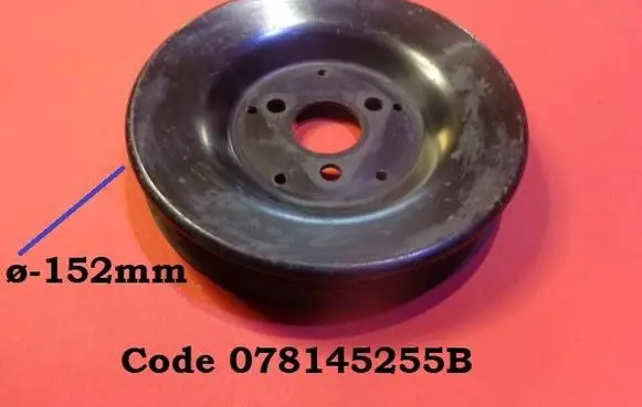 Audi 80 90 S2 B4 Power steering pump pulley 078145255B