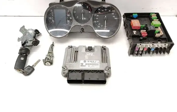 Engine ECU kit and lock set