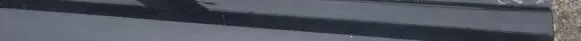 Mercedes-Benz ML W164 Front door glass trim molding 