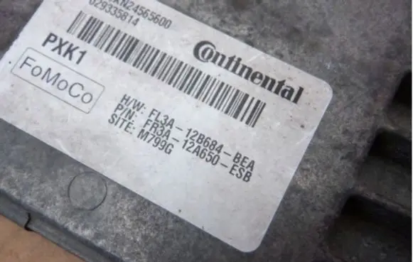 Ford Mustang VI Engine control unit/module 12A650