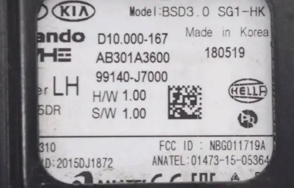 KIA Ceed Sensor 99140-J7000