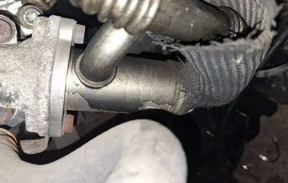 Opel Corsa D EGR valve cooler