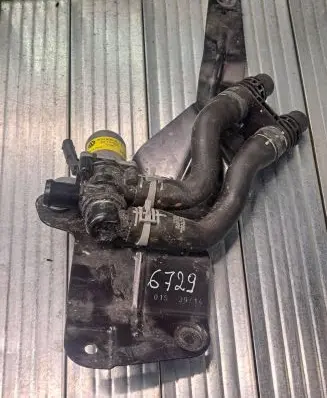 Coolant heater control valve