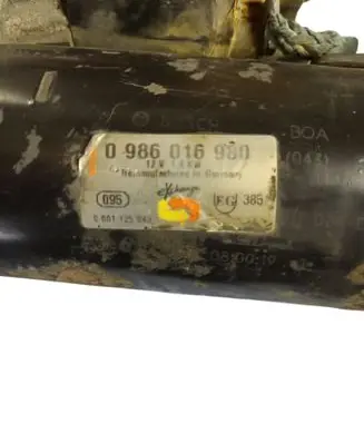 Volkswagen Golf IV Starter motor 0986016980 0001125043 1J09712285897
