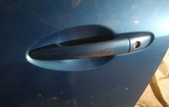 Front door exterior handle