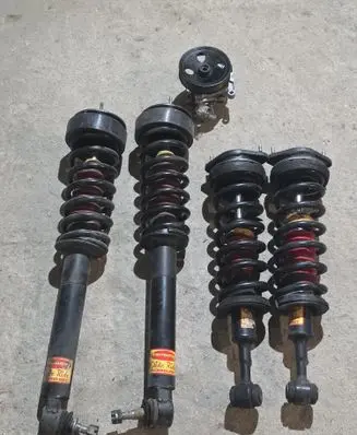Mercedes-Benz SL R230 Set of springs and shock absorbers (Front and rear) 
