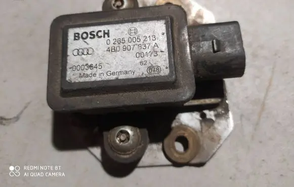 Audi A6 S6 C5 4B ESP acceleration yaw rate sensor 4B0907637A