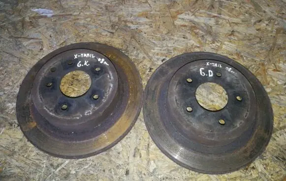 Nissan X-Trail T31 Rear brake disc