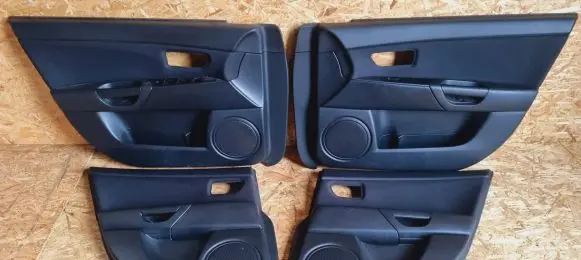 Mazda 3 I Door card panel trim set BR2D68550A02 BR2D68520A02 BR2D68A20A02