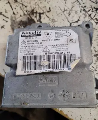 Citroen C5 Airbag control unit/module 9665266080 608929500 608990300