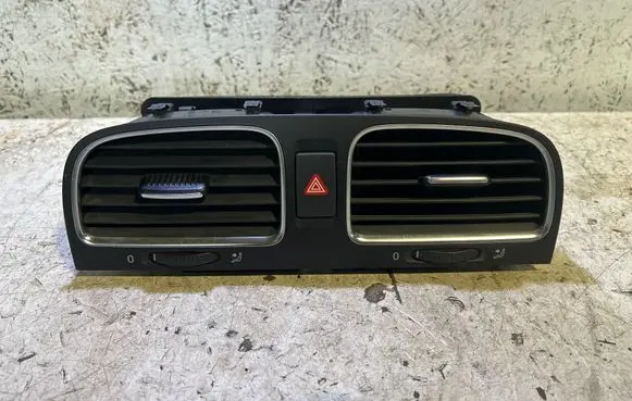 Volkswagen Golf VI Dash center air vent grill 5K0815736D