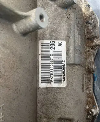 Jeep Grand Cherokee WL Automatic gearbox 68429296AC