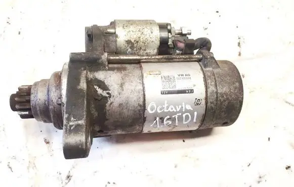 Skoda Octavia Mk3 (5E) Starter motor 02z911024b 438000-0230