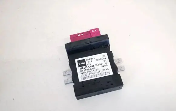 Fuel injection pump control unit/module