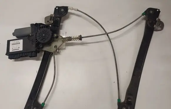 Volkswagen Phaeton Front door window regulator with motor E038060610D 3D1959702E