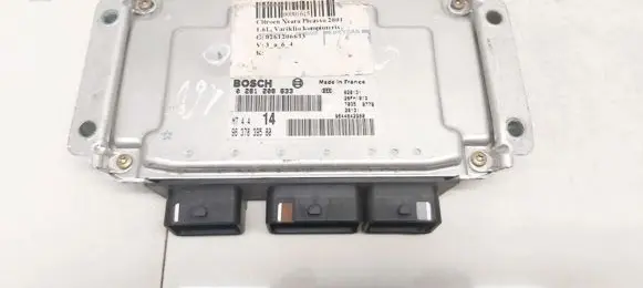 Citroen Xsara Picasso Engine control unit/module 0261206633 9637839580