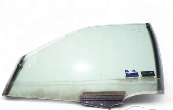 Audi 200 Front door window glass four-door 893837571