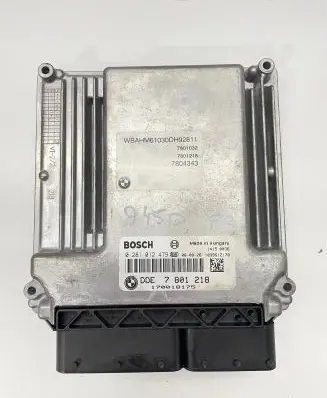 BMW 7 E65 E66 Engine control unit/module 7801218 0281012479 0281010479