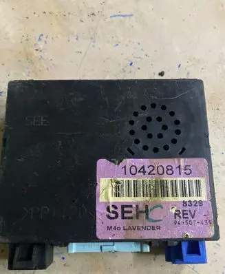 Opel Sintra Comfort/convenience module 10420815 944507434