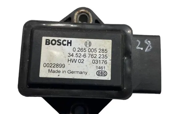 BMW 7 E65 E66 ESP acceleration yaw rate sensor 6762235 34526762235 0265005285