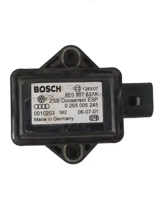 Audi A6 S6 C5 4B ESP acceleration yaw rate sensor 8E0907637A 0265005245 0010203
