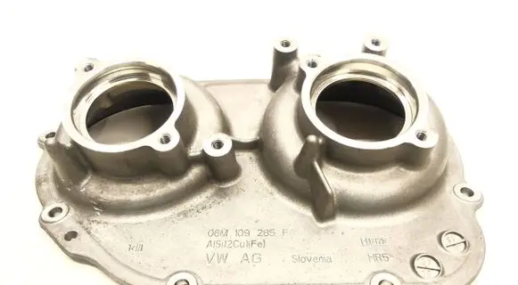 Audi A6 S6 C8 4K Timing chain cover 06M109285F