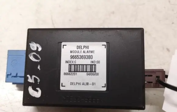 Citroen C5 Alarm control unit/module 9665369380