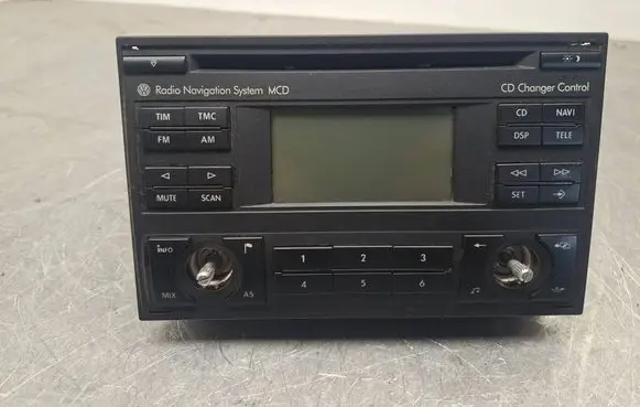 Volkswagen Sharan Radio/CD/DVD/GPS head unit 1J0035191A