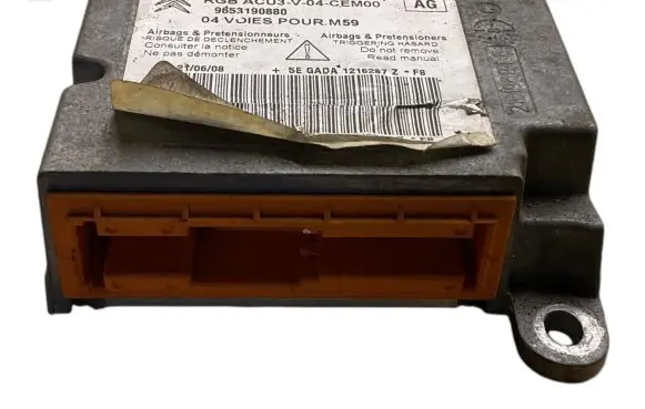 Peugeot Partner Airbag control unit/module 603602500 9653190880