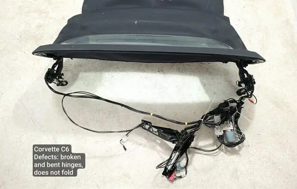Chevrolet Corvette C6 Convertible roof set 43R008011